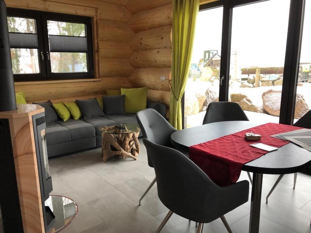 Naturstammhaus Und Appartements Zum Brockenbaecker Tanne Esterno foto