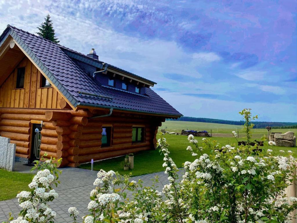 Naturstammhaus Und Appartements Zum Brockenbaecker Tanne Esterno foto