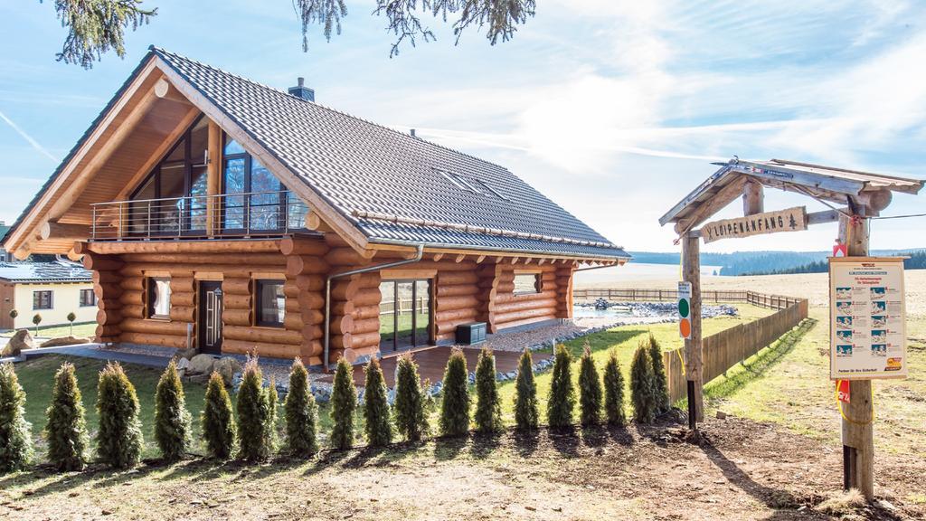 Naturstammhaus Und Appartements Zum Brockenbaecker Tanne Esterno foto