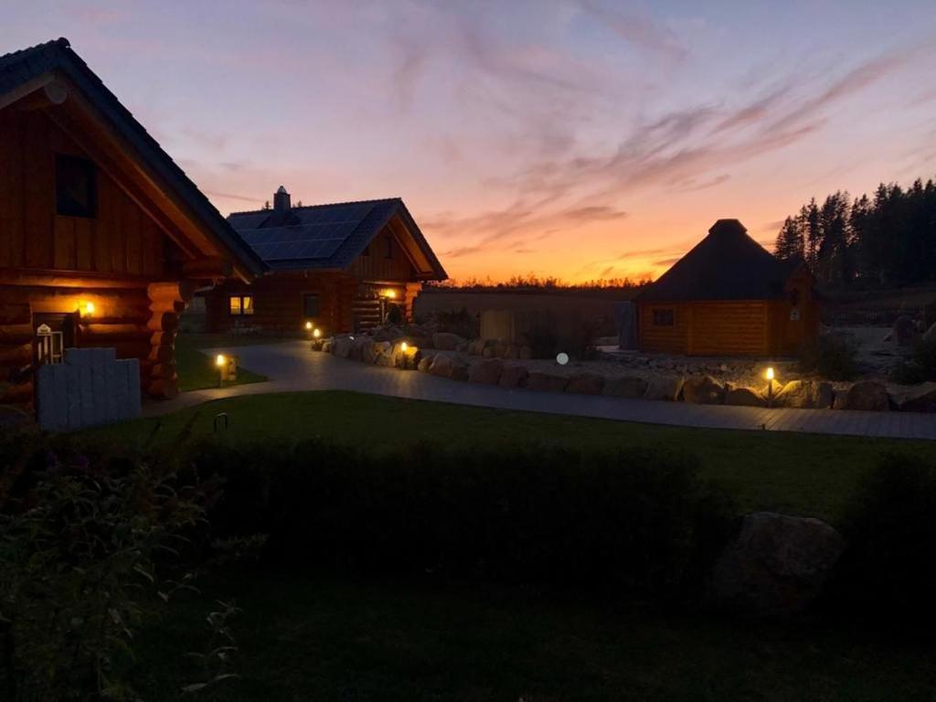 Naturstammhaus Und Appartements Zum Brockenbaecker Tanne Esterno foto