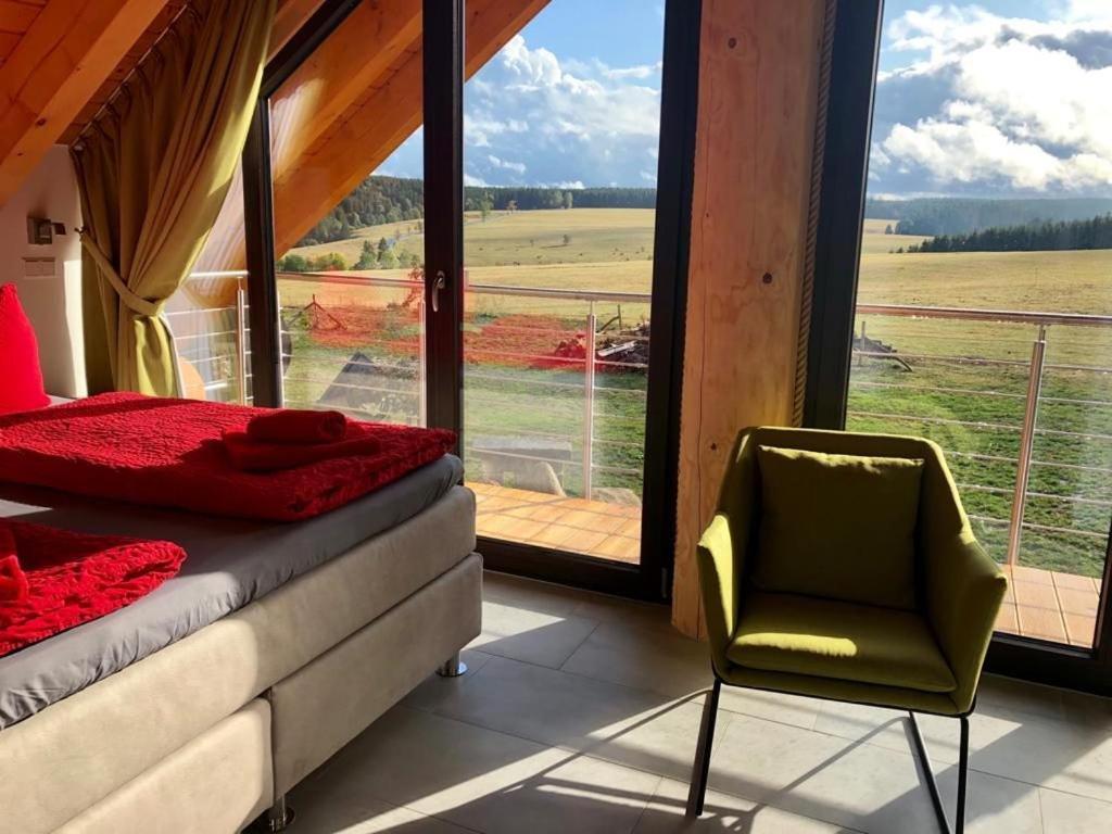 Naturstammhaus Und Appartements Zum Brockenbaecker Tanne Esterno foto